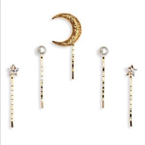 *NEW IN BOX** Jennifer Behr 5-Piece Oberon Bobby Pins